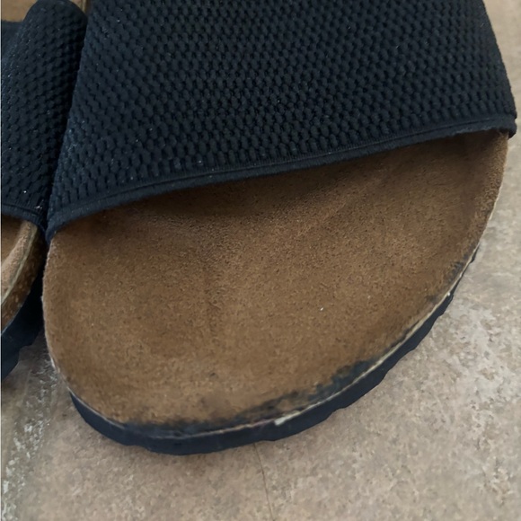 Birkenstock Birki’s Curacao Black Elastic Strap Sandal Size 8 Narrow - Picture 4 of 8